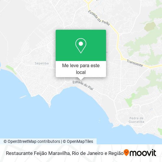 Restaurante Feijão Maravilha mapa