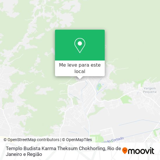 Templo Budista Karma Theksum Chokhorling mapa