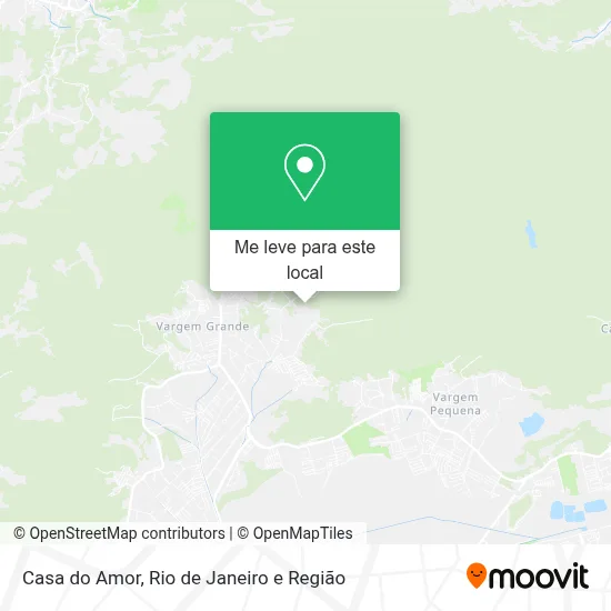 Casa do Amor mapa