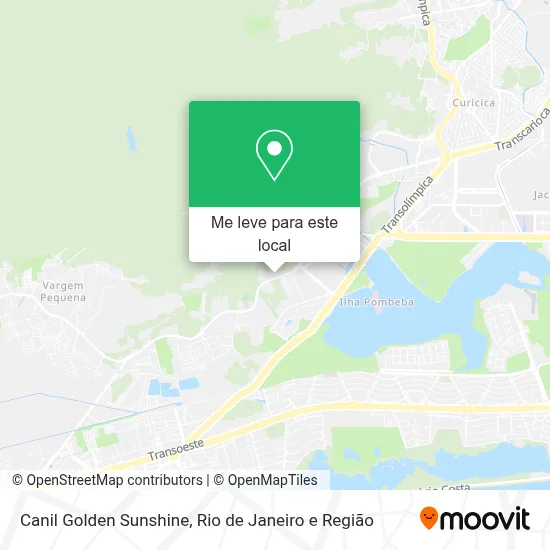 Canil Golden Sunshine mapa