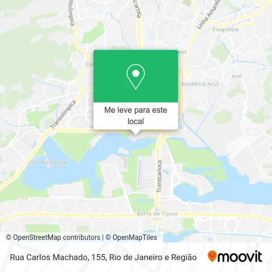 Rua Carlos Machado, 155 mapa