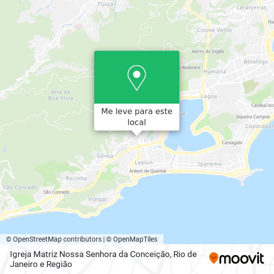 Igreja Matriz Nossa Senhora da Conceição mapa
