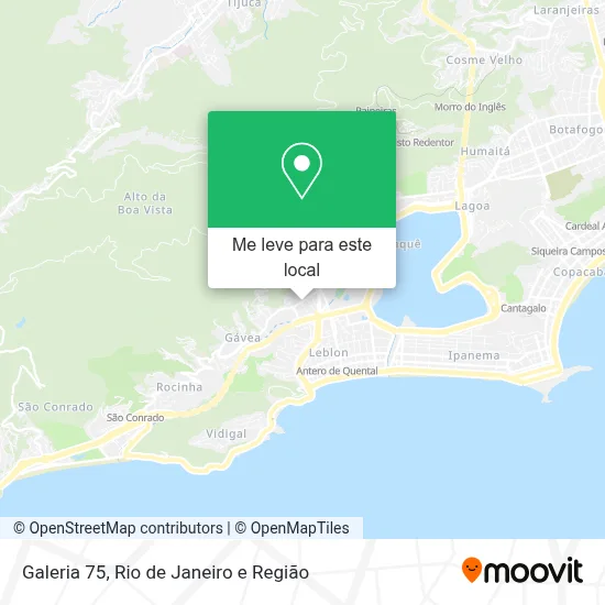 Galeria 75 mapa