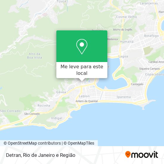 Detran mapa