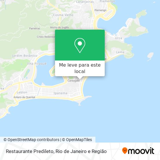 Restaurante Predileto mapa