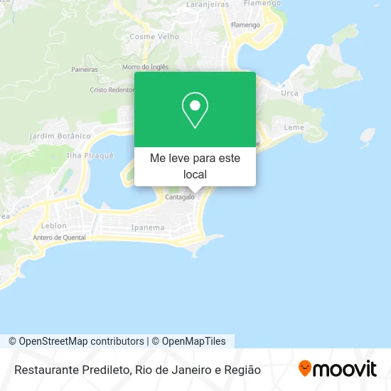 Restaurante Predileto mapa