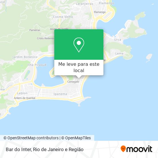 Bar do Inter mapa