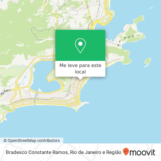 Bradesco Constante Ramos mapa