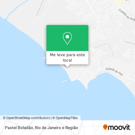 Pastel Boladão mapa