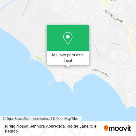 Igreja Nossa Senhora Aparecida mapa