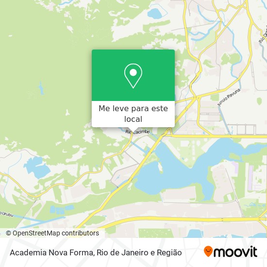 Academia Nova Forma mapa