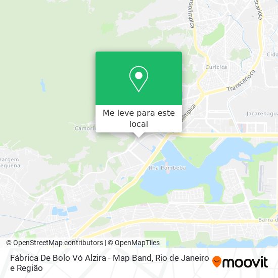 Fábrica De Bolo Vó Alzira - Map Band mapa