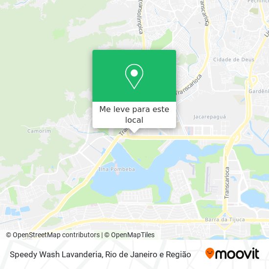 Speedy Wash Lavanderia mapa