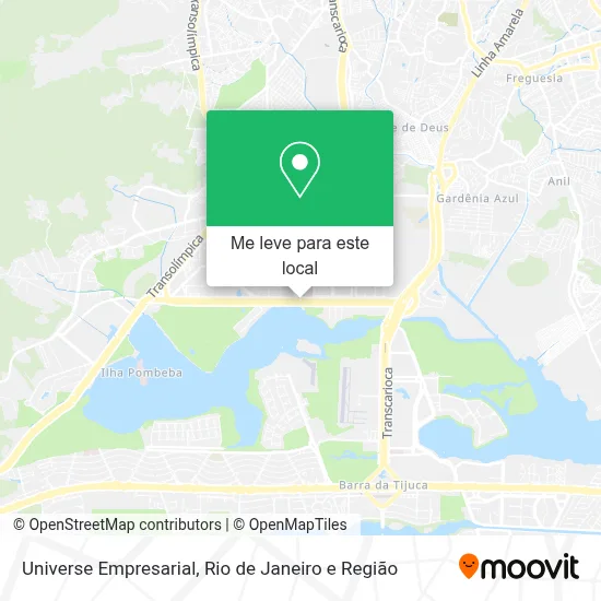 Universe Empresarial mapa