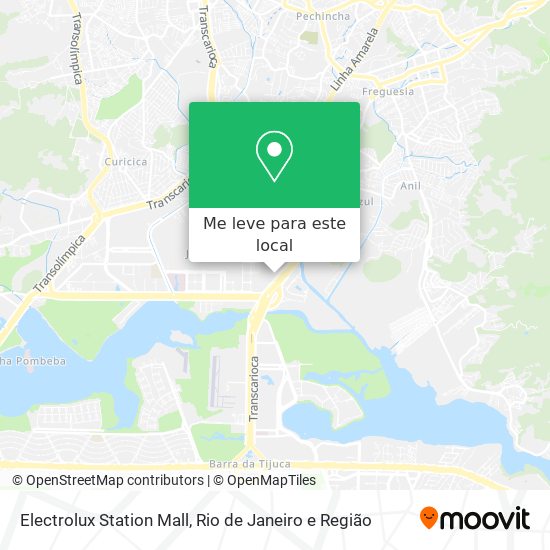 Electrolux Station Mall mapa