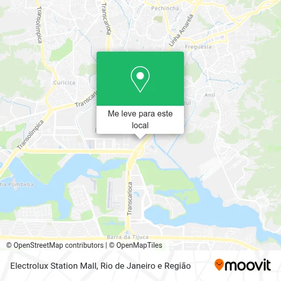 Electrolux Station Mall mapa