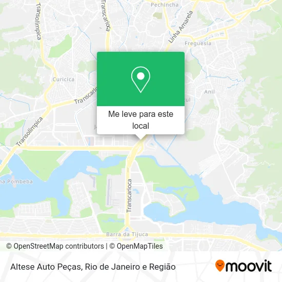 Altese Auto Peças mapa