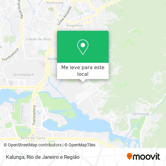 Kalunga mapa
