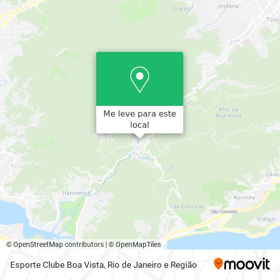 Esporte Clube Boa Vista mapa