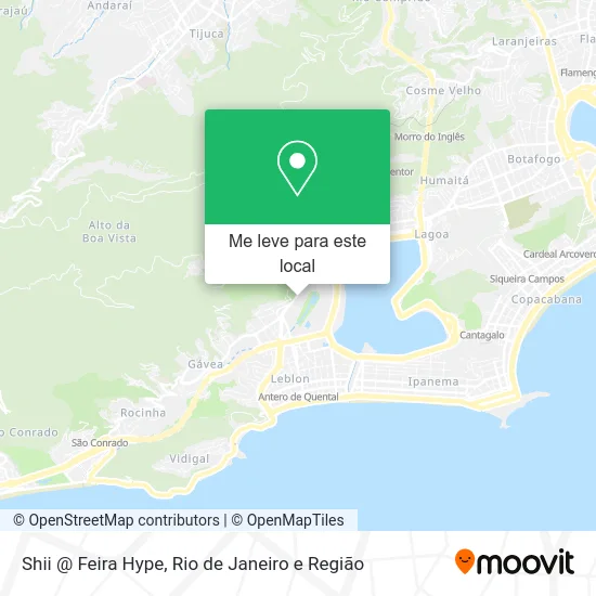 Shii @ Feira Hype mapa