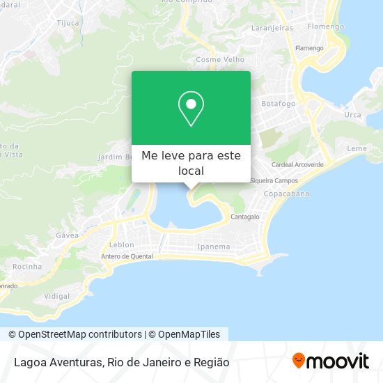 Lagoa Aventuras mapa