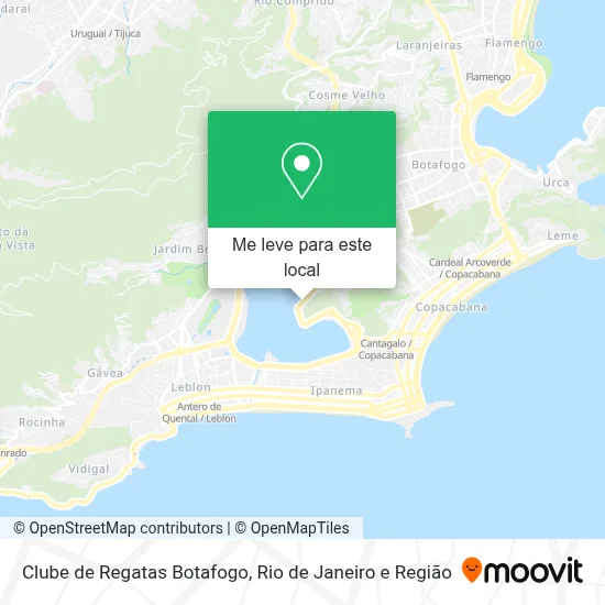 Clube de Regatas Botafogo mapa