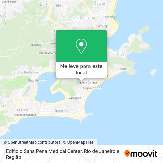 Edificio Sans Pena Medical Center mapa