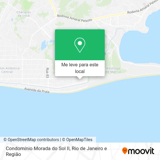 Condomínio Morada do Sol II mapa