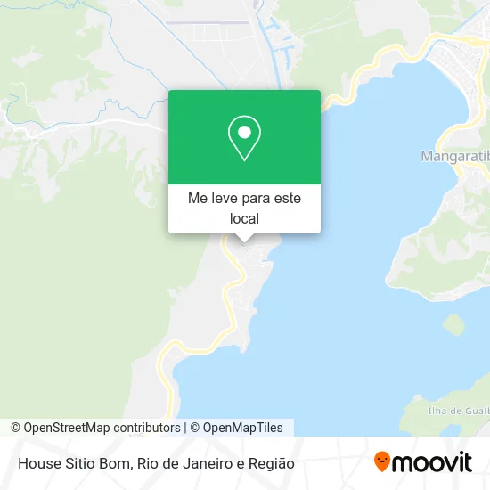 House Sitio Bom mapa