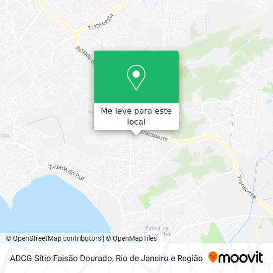 ADCG Sitio Faisão Dourado mapa