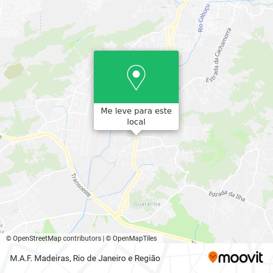 M.A.F. Madeiras mapa