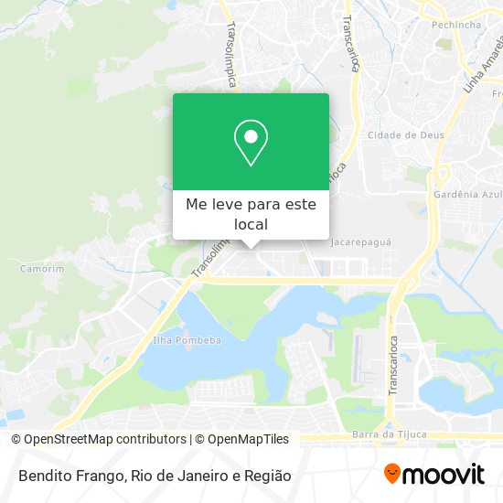 Bendito Frango mapa