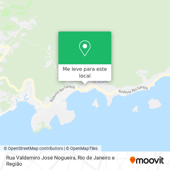 Rua Valdemiro José Nogueira mapa