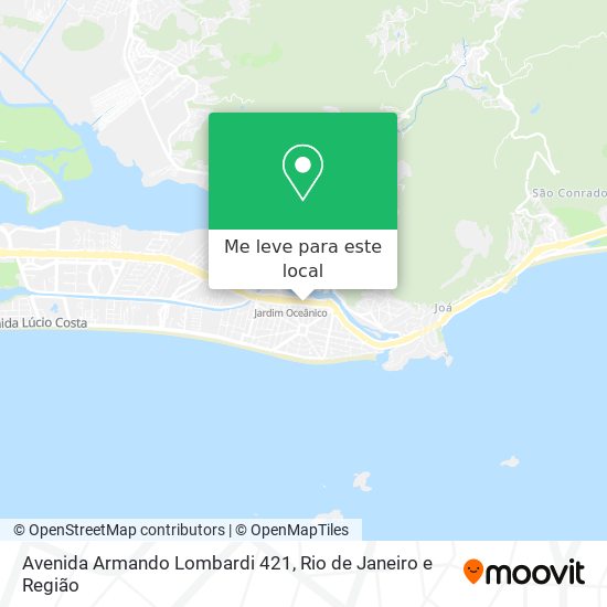 Avenida Armando Lombardi 421 mapa