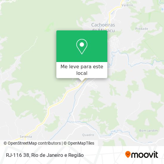 RJ-116 38 mapa