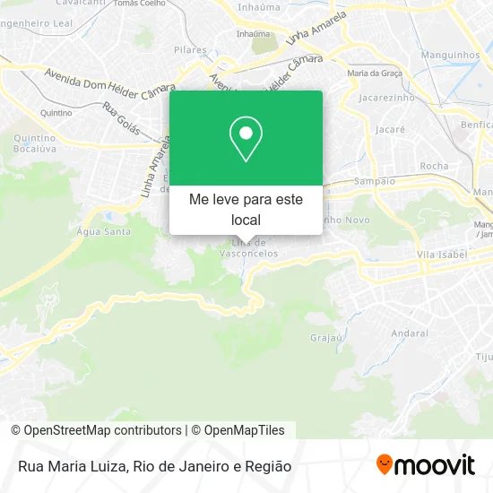 Rua Maria Luiza mapa
