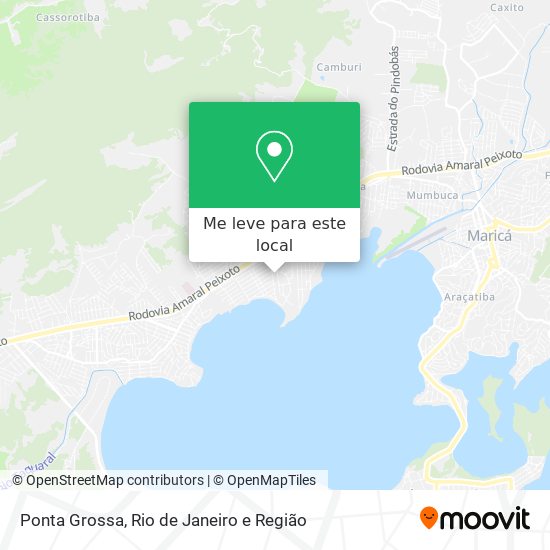 Ponta Grossa mapa