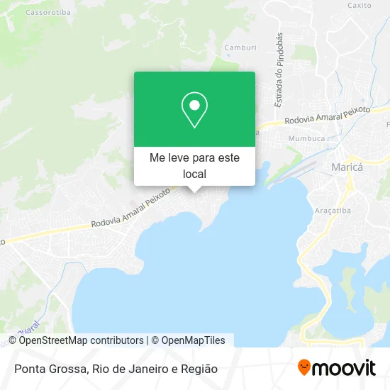 Ponta Grossa mapa