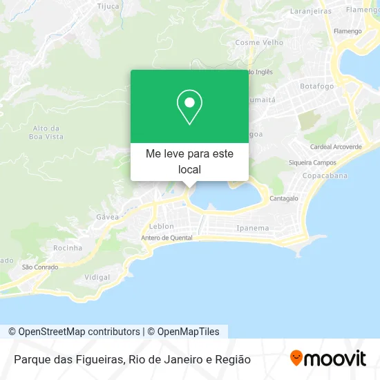 Parque das Figueiras mapa
