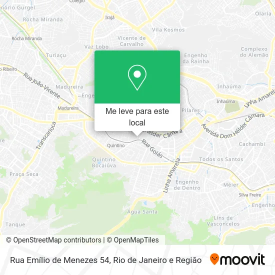 Rua Emílio de Menezes 54 mapa
