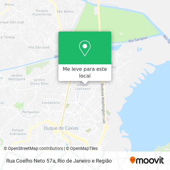 Rua Coelho Neto 57a mapa