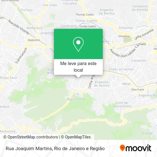Rua Joaquim Martins mapa