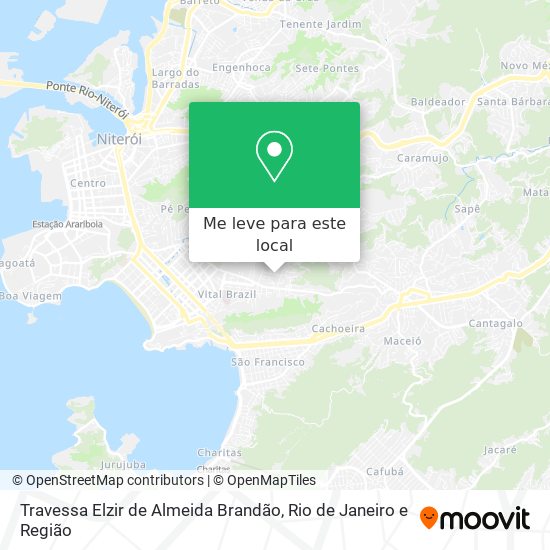 Travessa Elzir de Almeida Brandão mapa