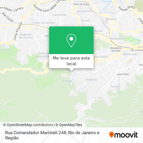 Rua Comendador Martineli 248 mapa