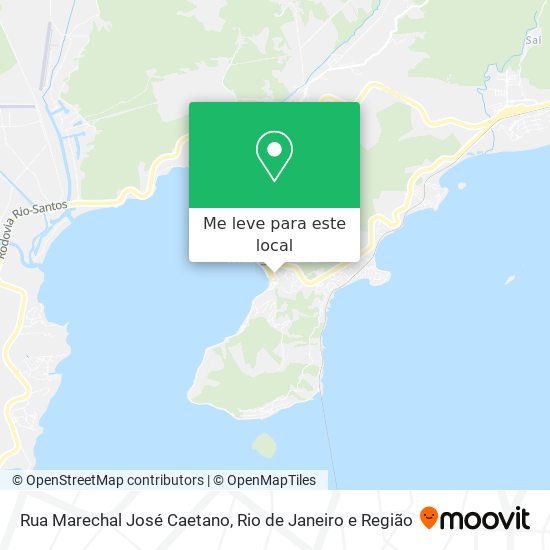 Rua Marechal José Caetano mapa