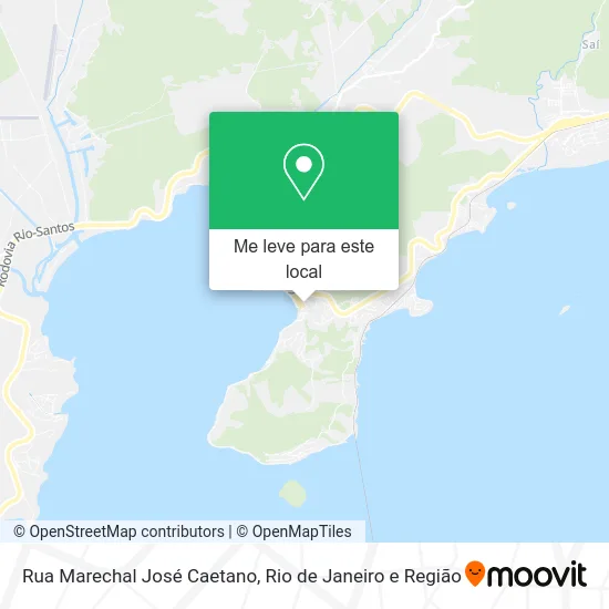 Rua Marechal José Caetano mapa