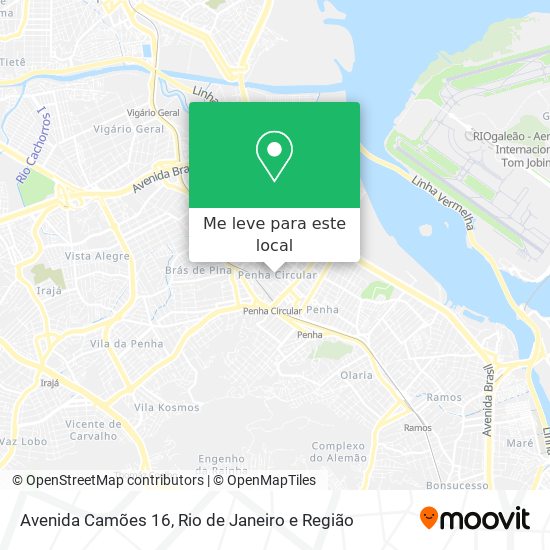 Avenida Camões 16 mapa