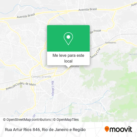 Rua Artur Rios 846 mapa