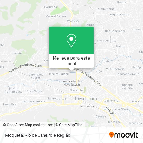 Moquetá mapa