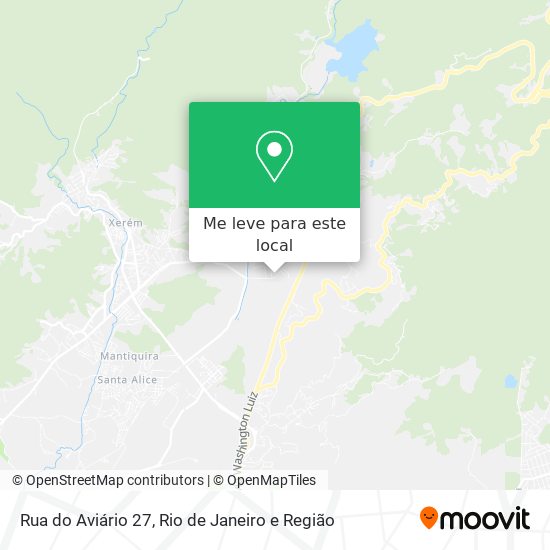 Rua do Aviário 27 mapa